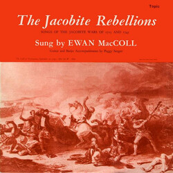 Ewan MacColl The Jacobite Rebellions (Songs Of The Jacobite Wars Of 1715 And 1745) Vinyl LP USED