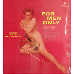 Faye Richmonde For Men Only Vinyl LP USED