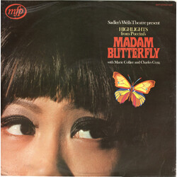 Sadler's Wells Orchestra / Bryan Balkwill Madam Butterfly (Highlights) Vinyl LP USED