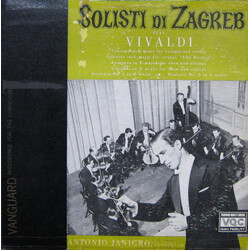 Antonio Vivaldi / Zagrebački Solisti Solisti Di Zagreb Play Vivaldi Vinyl LP USED