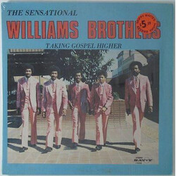 The Williams Brothers (2) Taking Gospel Higher Vinyl LP USED