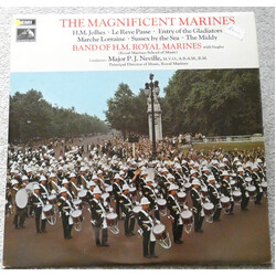 Band Of H.M. Royal Marines The Magnificent Marines Vinyl LP USED