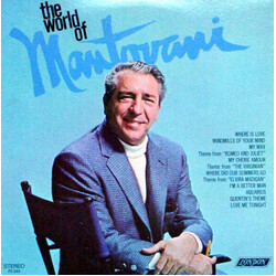 Mantovani The World Of Mantovani Vinyl LP USED