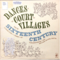 Jean-Claude Malgoire / La Grande Ecurie Et La Chambre Du Roy / Florilegium Musicum De Paris Dances Of The Court And Villages From The Sixteenth Centur