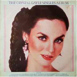 Crystal Gayle The Crystal Gayle Singles Album Vinyl LP USED