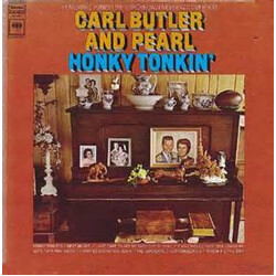 Carl & Pearl Butler Honky Tonkin' Vinyl LP USED