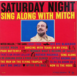 Mitch Miller And The Gang Saturday Night Sing Along With Mitch Vinyl LP USED