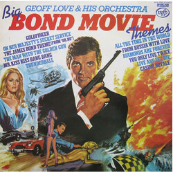 Geoff Love & His Orchestra Big Bond Movie Themes Vinyl LP USED