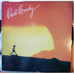 Paul Brady Back To The Centre Vinyl LP USED