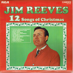 Jim Reeves 12 Songs Of Christmas Vinyl LP USED