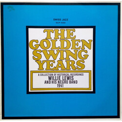 Willie Lewis And His Negro Band The Golden Swing Years Vinyl LP USED