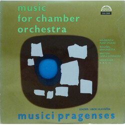 Musici Pragenses Music For Chamber Orchestra Vinyl LP USED