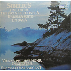 Jean Sibelius / Wiener Philharmoniker / Sir Malcolm Sargent Finlandia / The Swan Of Tuonela / Karelia Suite / En Saga Vinyl LP USED