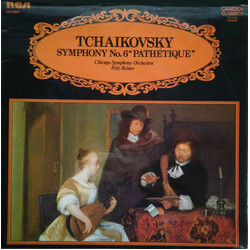 Pyotr Ilyich Tchaikovsky / The Chicago Symphony Orchestra / Fritz Reiner Symphony No. 6 "Pathétique" Vinyl LP USED