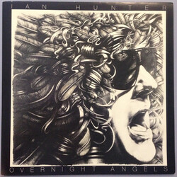 Ian Hunter Overnight Angels Vinyl LP USED