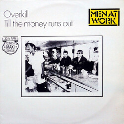 Men At Work Overkill Vinyl USED