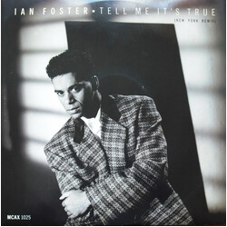 Ian Foster Tell Me It's True (New York Remix) Vinyl USED