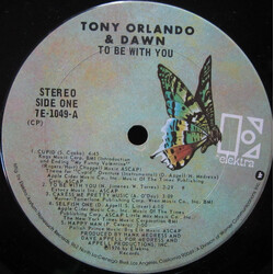 Tony Orlando & Dawn To Be With You Vinyl LP USED