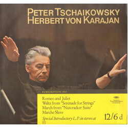 Pyotr Ilyich Tchaikovsky / Herbert von Karajan / Berliner Philharmoniker Peter Tschaikowsky - Herbert von Karajan Vinyl LP USED