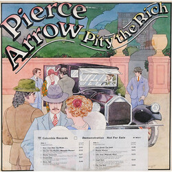 Pierce Arrow Pity The Rich Vinyl LP USED