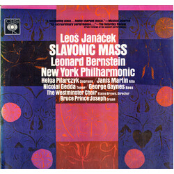 Leoš Janáček / Leonard Bernstein / The New York Philharmonic Orchestra / Westminster Symphonic Choir Slavonic Mass Vinyl LP USED