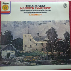 Lorin Maazel / Wiener Philharmoniker / Pyotr Ilyich Tchaikovsky Manfred Symphony Vinyl LP USED