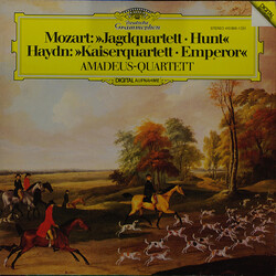 Wolfgang Amadeus Mozart / Joseph Haydn / Amadeus-Quartett Jagdquartett • Hunt / Kaiserquartett • Emperor Vinyl LP USED