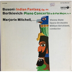 Ferruccio Busoni / Sergei Bortkiewicz / Marjorie Mitchell / Orchester Der Wiener Staatsoper / William Strickland Indian Fantasy For Piano And Orchestr