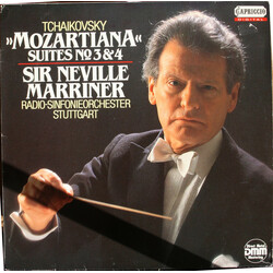 Pyotr Ilyich Tchaikovsky / Sir Neville Marriner / Radio-Sinfonieorchester Stuttgart "Mozartiana" Suites No. 3 & 4 Vinyl LP USED