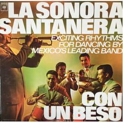 Sonora Santanera Con Un Beso Vinyl LP USED