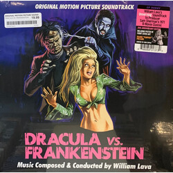 William Lava (Original Motion Picture Soundtrack) Dracula Vs. Frankenstein Vinyl LP USED