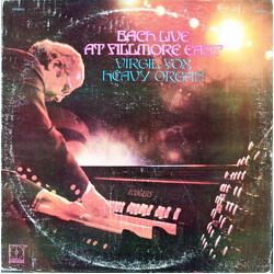 Virgil Fox Bach Live At Fillmore East Vinyl LP USED