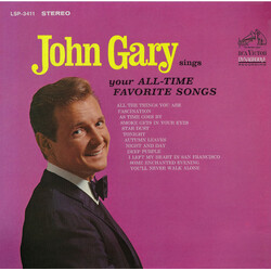 John Gary Sings Your All-Time Favorite Songs Vinyl LP USED