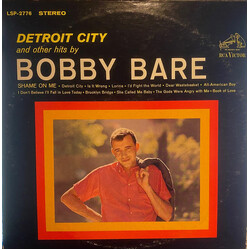 Bobby Bare Detroit City And Other Hits By Bobby Bare Vinyl LP USED