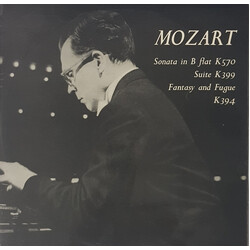 Wolfgang Amadeus Mozart / Ralph Kirkpatrick Mozart: Sonata in B flat (K. 570), Fantasy & Fugue In C major (K. 394), Suite In C major ( K. 399) Vinyl L