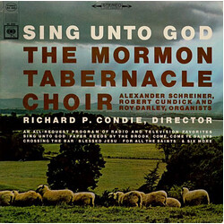 Mormon Tabernacle Choir Sing Unto God Vinyl LP USED