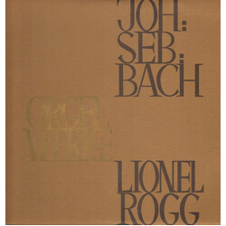 Johann Sebastian Bach / Lionel Rogg OrgelWerke Vinyl LP USED
