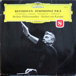 Ludwig van Beethoven / Berliner Philharmoniker / Herbert von Karajan Symphonie Nr. 8 / Ouvertüren: »Fidelio« · »Leonore III« · »Coriolan« Vinyl LP USE