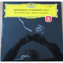 Ludwig van Beethoven / Berliner Philharmoniker / Herbert von Karajan Symphony No.5 Vinyl LP USED