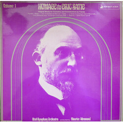 Erik Satie / Maurice de Abravanel / Utah Symphony Orchestra Homage To Eric Satie Volume 1 Vinyl LP USED