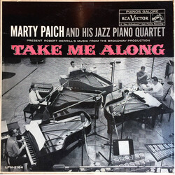 Marty Paich And His Jazz Piano Quartet Present Robert Merrill's Music From The Broadway Production Take Me Along Vinyl LP USED