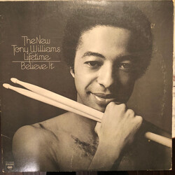 The New Tony Williams Lifetime Believe It Vinyl LP USED