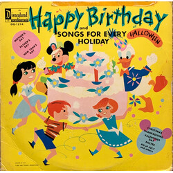 Various Happy Birthday Songs And Songs For Every Holiday Vinyl LP USED