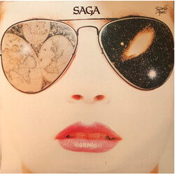 Saga (3) Worlds Apart Vinyl LP USED