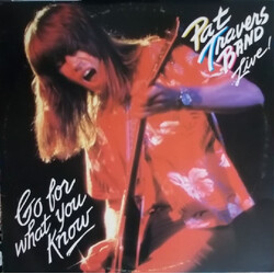 Pat Travers Band Live! Go For What You Know Vinyl LP USED
