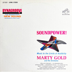 Martin Gold And His Orchestra Soundpower! Music To The Limits Of Audibility Vinyl LP USED