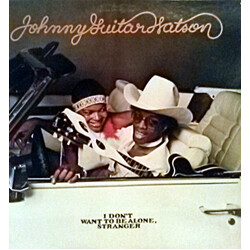 Johnny Guitar Watson I Don't Want To Be Alone, Stranger Vinyl LP USED