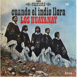 Los Huayanay Cuando El Indio Llora Vinyl LP USED