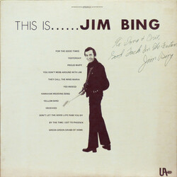 Jim Bing This Is Jim Bing Vinyl LP USED