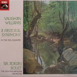 Ralph Vaughan Williams / Sir Adrian Boult / New Philharmonia Orchestra A Pastoral Symphony / In The Fen Country Vinyl LP USED